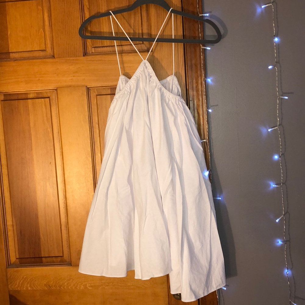 White Swing Dress